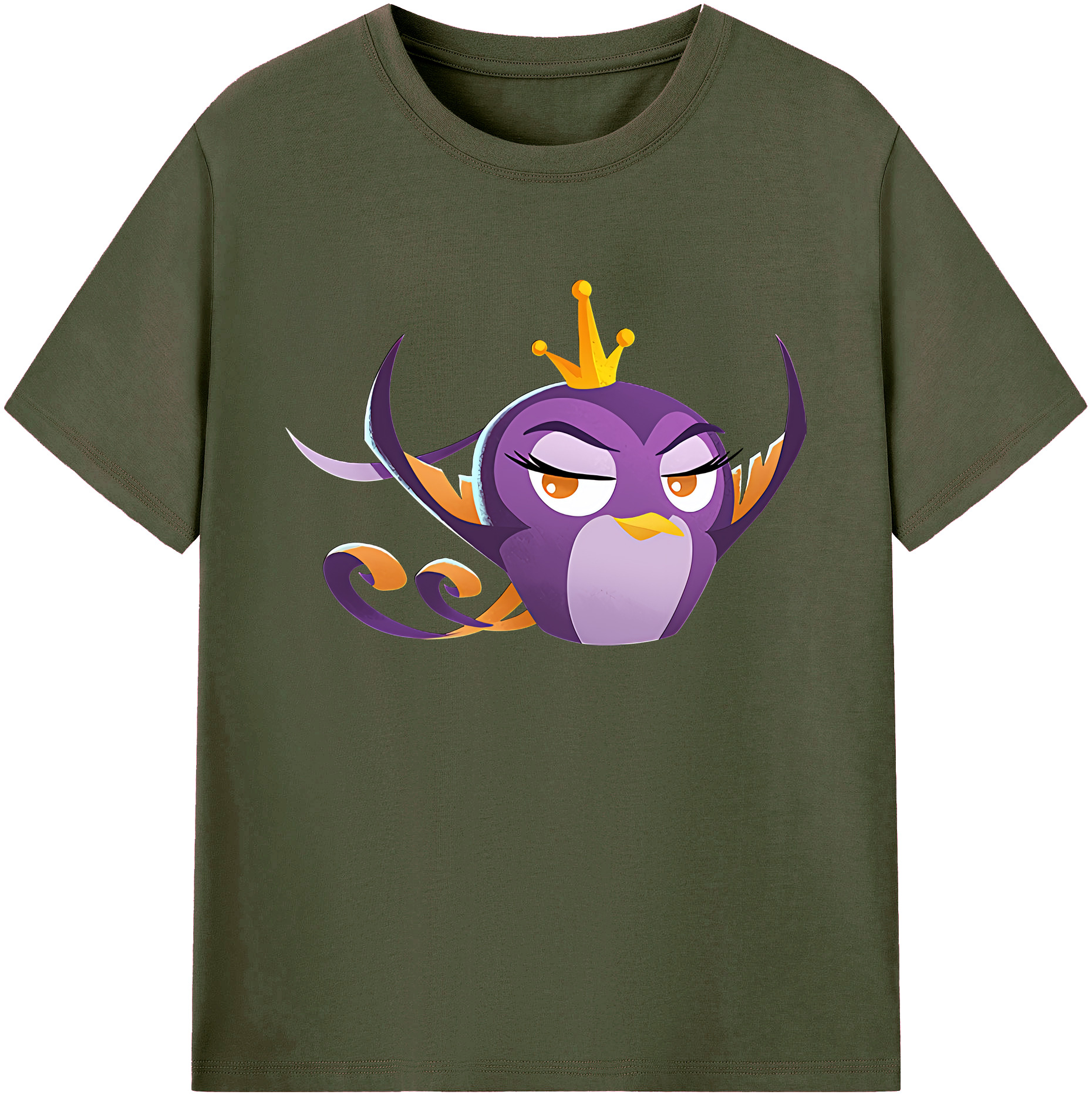 （画像用） Angry Birds アングリーバード 綿100％ メンズ半袖Tシャツ｜肌触りやわらか＆通気性